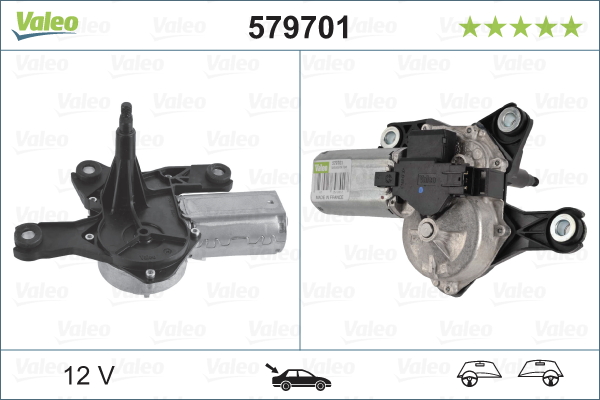 VALEO Ablaktörlö motor 579701_VALEO